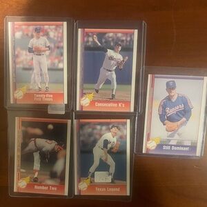 Nolan Ryan baseball cards.  1991 MLB Pacific Trading Cards.